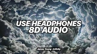 Jaymes Young - Infinity // 8D Audio + Slowed + Reverb + Bass Boosted