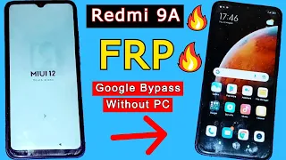 Redmi 9A (MIUI 12.5) FRP Bypass 2023 | Redmi 9A Google Account Bypass Remove FRP Lock Without PC