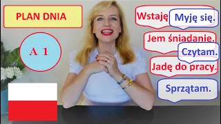 LEARN POLISH (A1): MÓJ PLAN DNIA (MY PLAN OF THE DAY)/ENGLISH SUBTITLES