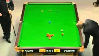 Ronnie O'Sullivan vs Stephen Maguire | Frame 1 - Masters 2014