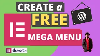 ELEMENTOR MEGA MENU: How to create  FREE WordPress Mega Menu with Elementor + elements kit.