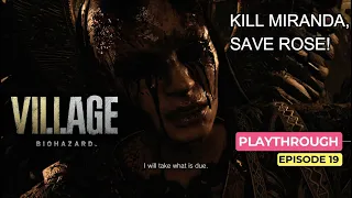 Resident Evil 8 Village [Kill Miranda, save Rose] Part 19 ENDING!