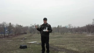 Эксплуатация Dji Phatom 3 Standard. Запуск из рук