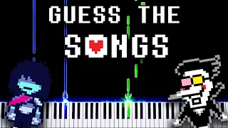 Can You Guess Deltarune Music on piano? (Music Quiz)