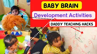 Baby Brain Developmental Activities| How do I Entertain my 8 Month Old Baby with learning activities