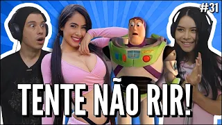 JOVENS REAGEM A DESAFIO TENTE NÃO RIR #31 - SE RIR LEVA CHOQUE