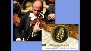 Niccolo Paganini: Violin Concerto No. 4 in D minor, M.S. 60, Massimo Quarta