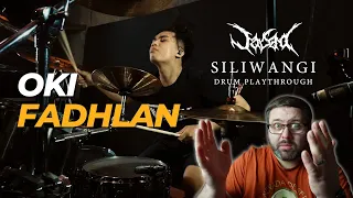 Drummer reacts to OKI FADHLAN - JASAD ( SILIWANGI ) DRUM PLAYTHROUGH