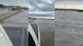 I-35 flooding in Gainesville: What we're seeing Friday morning