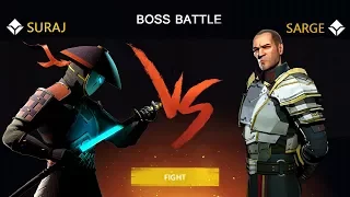 Shadow Fight 3 Official Boss Battle SARGE - Walkthrough Part 3