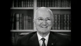 MP2002-693  Former President Truman Says He's Not Ready to Be Considered With Washington