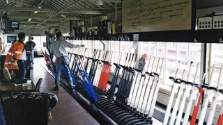 British Rail Vignettes #11 Stockport station, carriage sidings and Box No 2 interior 24 May 2000