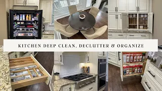 KITCHEN CLEAN, DECLUTTER  & ORGANIZE | * EARLY* SPRING CLEANING MOTIVATION | KITCHEN STORAGE TIPS