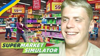 Supermarket Simulator українською • Відкрив власний магазин • 1 серія • Летсплеї Українською