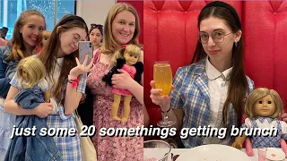 getting brunch at the American Girl Cafe | NYC VLOG