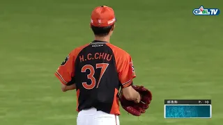 04/09 統一 vs Lamigo 賽後，朱育賢成為CPBL史上第一位，單場雙響炮為滿貫全壘打+再見全壘打的選手！