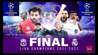 Final Real Madrid vs Liverpool Live Stream | 2022 champions league final Full MATCH