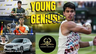 Rising Tennis Star: Carlos Alcaraz's Luxe Lifestyle