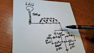 Energie gratuita cu un multiplicator de tensiune si bobina Tesla