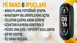 Xiaomi Mi Band 6 Kullanıcı Rehberi:Kadran Değiştirme,Fotoğraf Atama,WhatsApp Bildirim,Kamera Kontrol