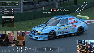 GT7 / Tägliche Rennen / Lago Maggiore Gr.4  Alfa 155