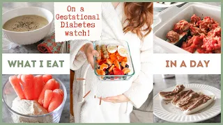 WHAT I EAT IN A DAY PREGNANT | Gestational Diabetes