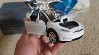 Модель Автомобиля TESLA Model X 1:32. С Алиэкспресс. Игрушки