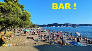 Crna Gora, šetalište i plaže u Baru ! 4K video !