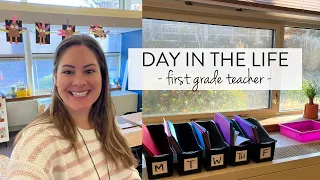 Full Day in the Life as a 1st Grade Teacher // Teacher Day in the Life