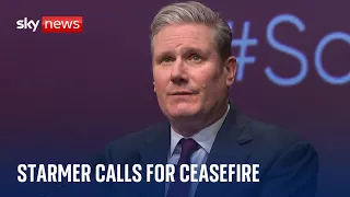 BREAKING: Starmer calls for immediate ceasefire in Gaza