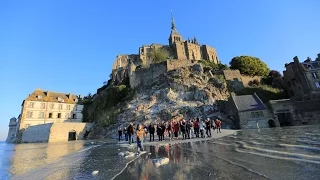 Le phénomène des grandes marées au Mont Saint-Michel !