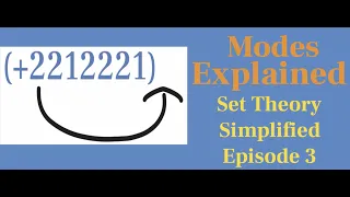 Modes Explained (Musical Set Theory Simplified)