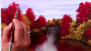 Autumn | Landscape Painting | Easy for Beginners