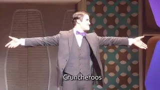 (H2$) Darren's final bow on 01/22/2012... with the StarKid glasses !