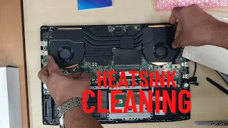 How To Clean Heat Sink And Cooling Fan – HP Pavilion Gaming Laptop 15- dk000na