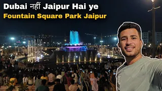 Exploring the Newly Opened Fountain Square city Park Jaipur 😍