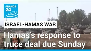 Israel awaits Hamas's response to truce deal before sending delegation to Cairo • FRANCE 24