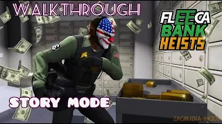 FLEECA BANK HEIST | WALKTHROUGH |GTA V | STORY MODE.