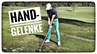 Handgelenke im Golfschwung, speziell im Golf- Durchschwung