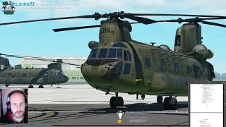 X-Trident Chinook first look - X-Plane