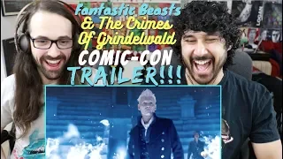 FANTASTIC BEASTS: The Crimes Of Grindelwald - Official COMIC-CON TRAILER REACTION!!!