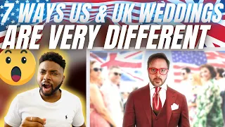 🇬🇧BRIT Reacts To HOW AMERICAN AND BRITISH WEDDINGS ARE VERY DIFFERENT!