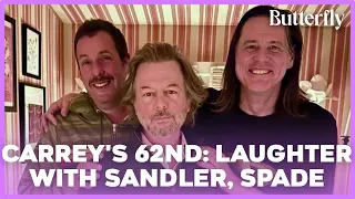 Jim Carrey Celebrates 62nd Birthday at Party with Adam Sandler, David Spade: 'The Laugh Supper'