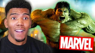 WATCHING THE INCREDIBLE HULK FOR THE FIRST TIME! (Movie Reaction)