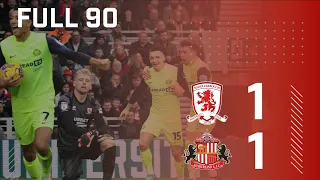 Full 90 | Middlesbrough FC 1 - 1 Sunderland AFC
