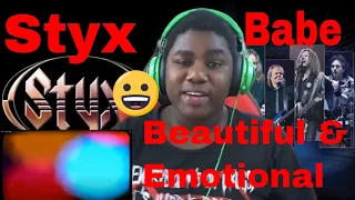 Black Guy Reacts To Styx - Babe 1980