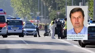 Konstanzer Polizei: „Berichte, dass es eine Maschinenpistole war“