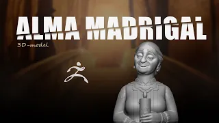 3D-sculpting of Alma Madrigal