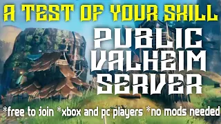 A Test Of Your Skills - Public Valheim Server for Xbox or PC Players Teaser
