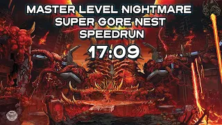 DOOM ETERNAL - Master Level Nightmare SGN Speedrun 17:09